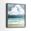 Impression encadrée South Beach Storm I-Premium - prête à être accrochée - aucun clou requis - aucun clou requis-1329971279-1329971278