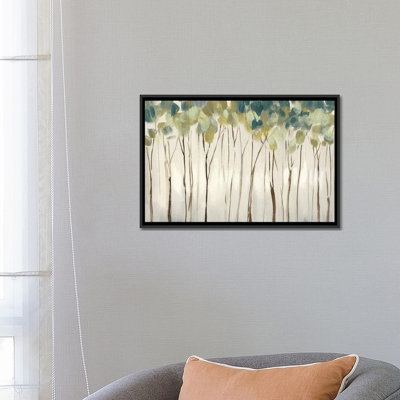 " Viridian Treeline I " by Jennifer Goldberger