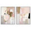 «Pink Frost Serenity», ensemble d'art mural encadré par Art Remedy, cadre noir, 36 x 45-135358700-135358699