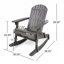 Chaise Adirondack en bois massif Dewitt-27443937