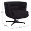 Fauteuil demi-tonneau pivotant de 27,17 po Arnelle-369271664