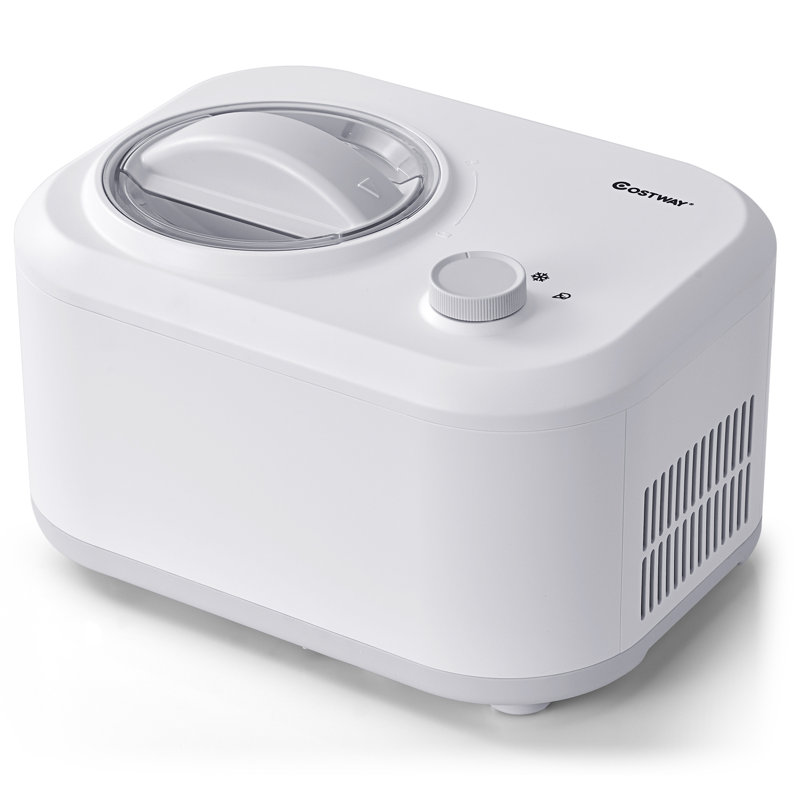 1L Ice Cream Maker, White
