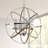 Connie 4 - Light Dimmable Lantern Globe Chandelier