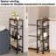 Ahkari Metal Bar Cart