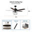 Ventilateur de plafond 52 po Hyeng