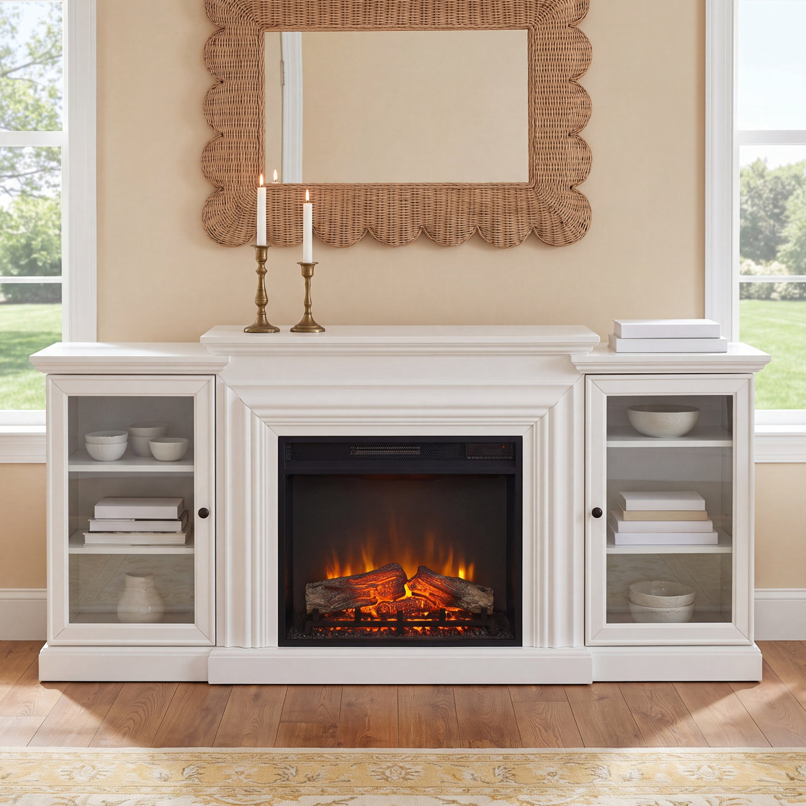 Walton Electric Fireplace