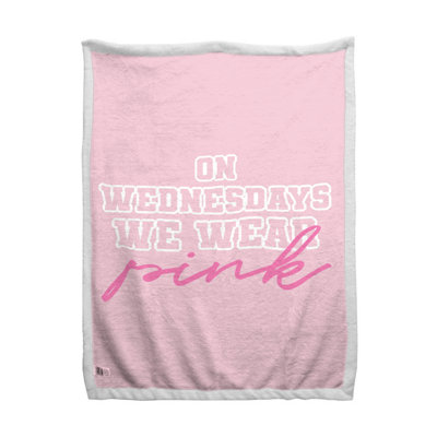 Mean Girls 60X90 Sherpa Back Blanket