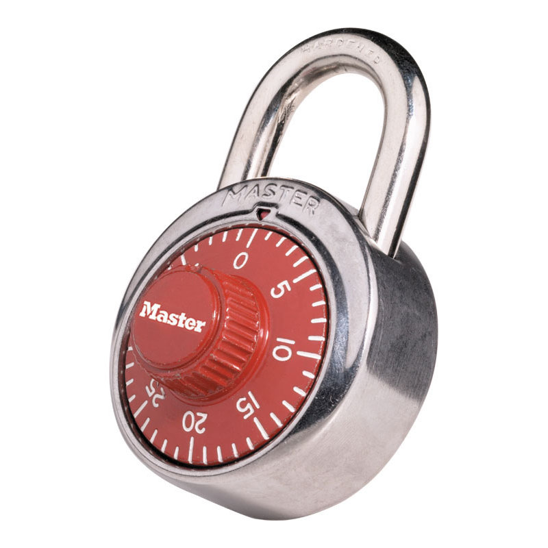 Cadenas combinés, rouge