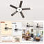 Ventilateur de plafond 52 po Linah