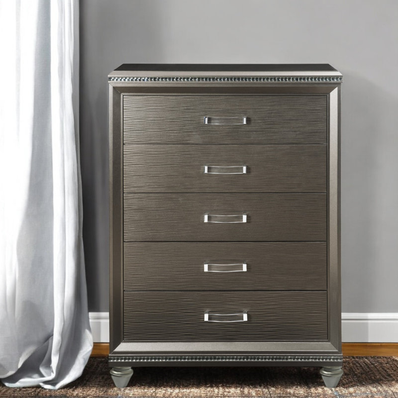 Commode, champagne foncé
