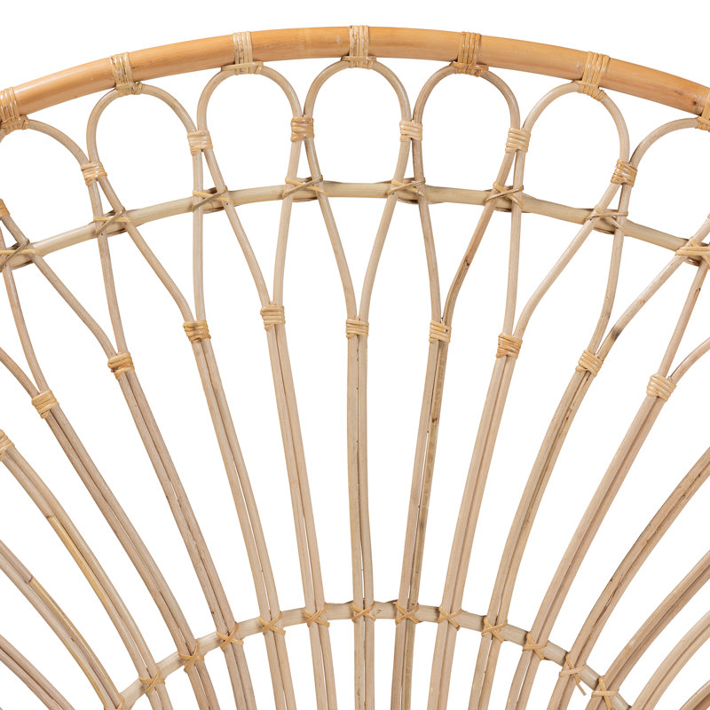 Wicker/Rattan Open-Frame Headboard, King
