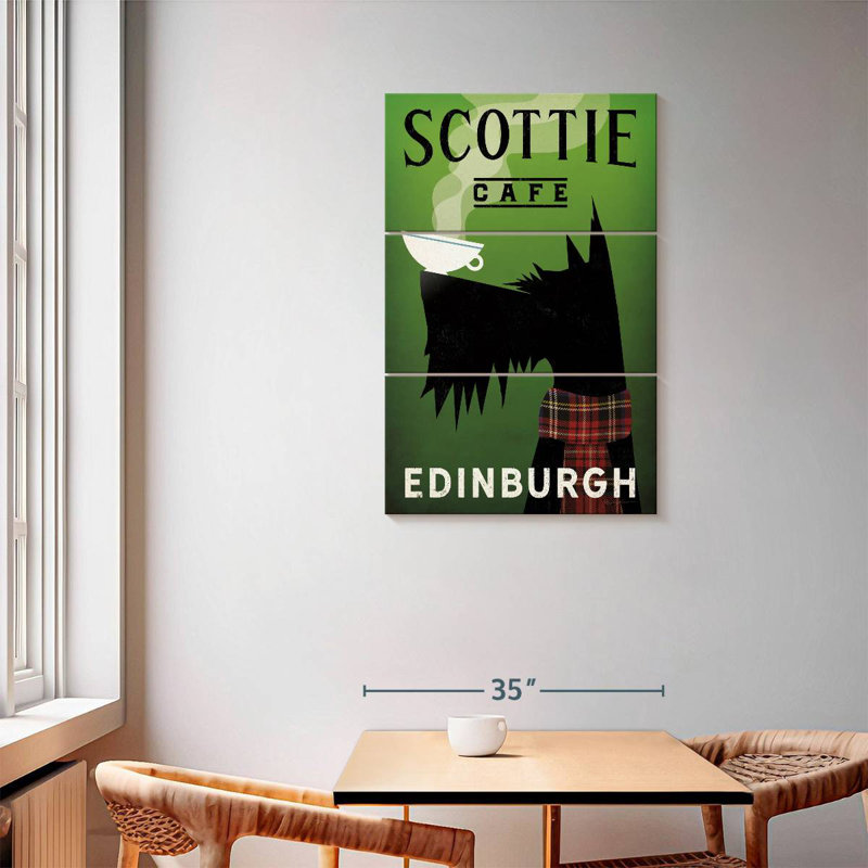 Brampt Scottie Cafe, H 57 po x l 36 po