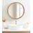 Round Ornate Bathroom Mirror-568545722