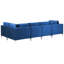 Millings 5 Seater Velvet Corner Sofa -474921936-474921950