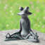 Frog Weather Resistant Aluminum Garden Statue