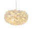 Luminaire suspendu blanc 1 lumière Harleen