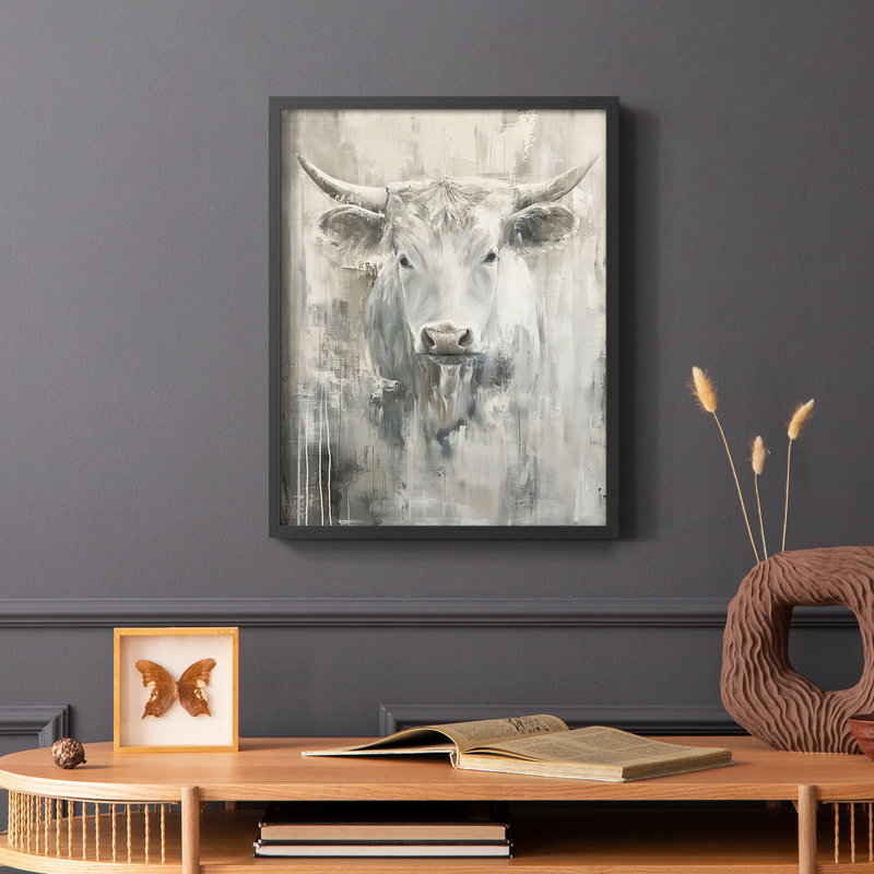 ANIMALS Series Cxxxv - reproduction encadrée de qualité supérieure - prête à être accrochée - aucun clou requis
