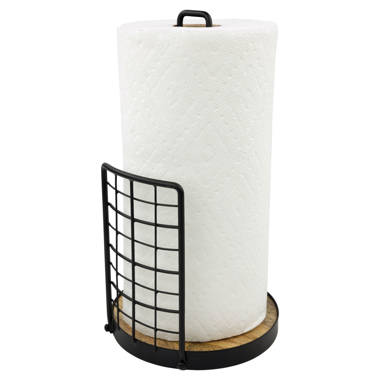 Scroll Deco Freestanding Paper Towel Holder Red Barrel Studio