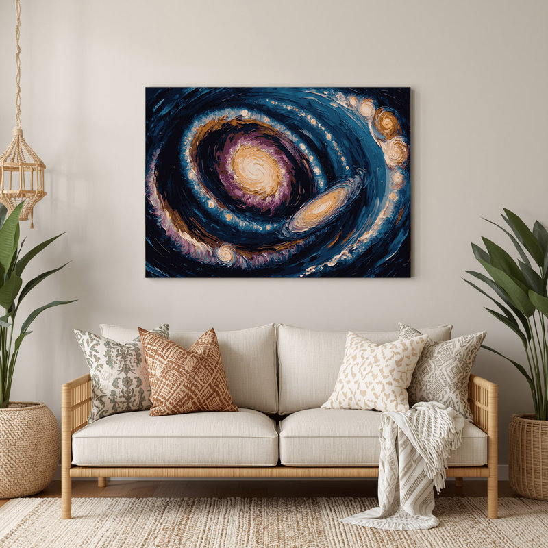 Space Deep Field images, art mural gris en métal