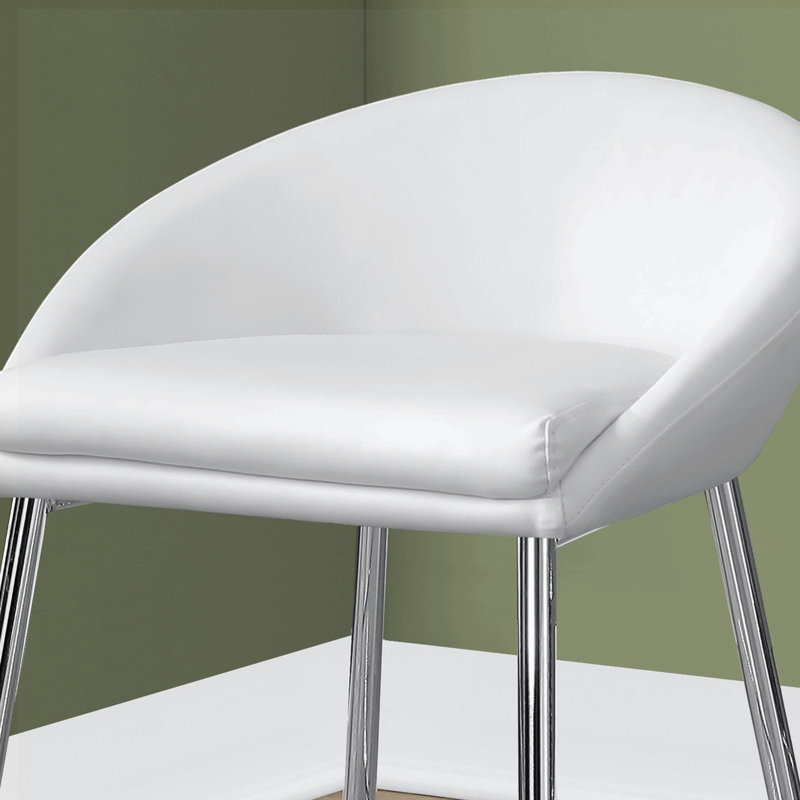 Ensemble de 2 tabourets de bar Hollinger, Blanc