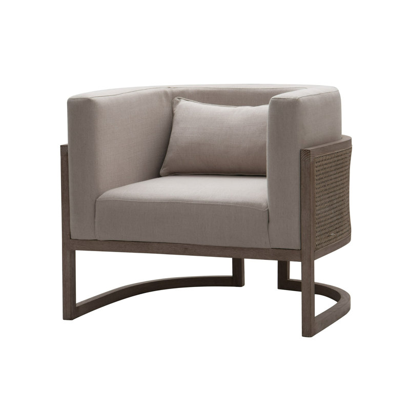 Fauteuil d'appoint Cid Harry, 33 po, gris