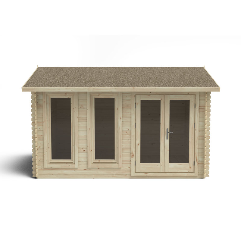 Chiltern 13 W x 11 D Ft. Tongue & Groove Log Cabin, No