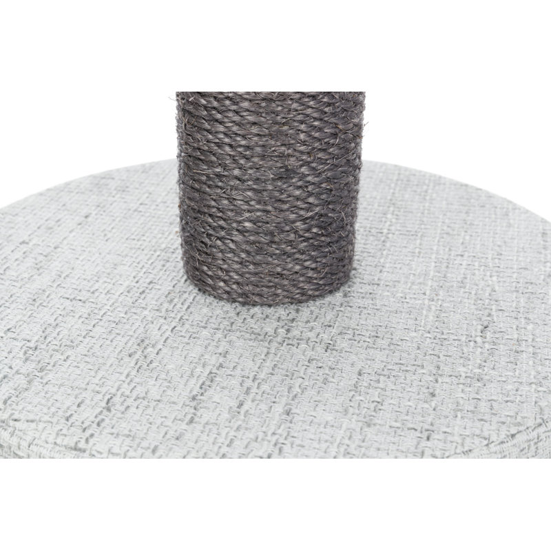 Tour pour chat 39,4 po Trixie Pilar, poteaux à griffer à 3 niveaux, arbre à chat en peluche et sisal avec condo, plateformes, jouet pour chat suspendu