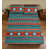 Red/Teal/Beige/Geometric