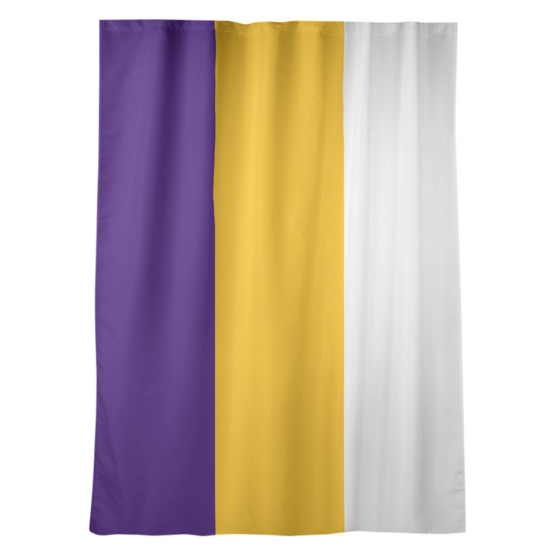 Sateen Room Darkening Curtain Single Panel, Gold