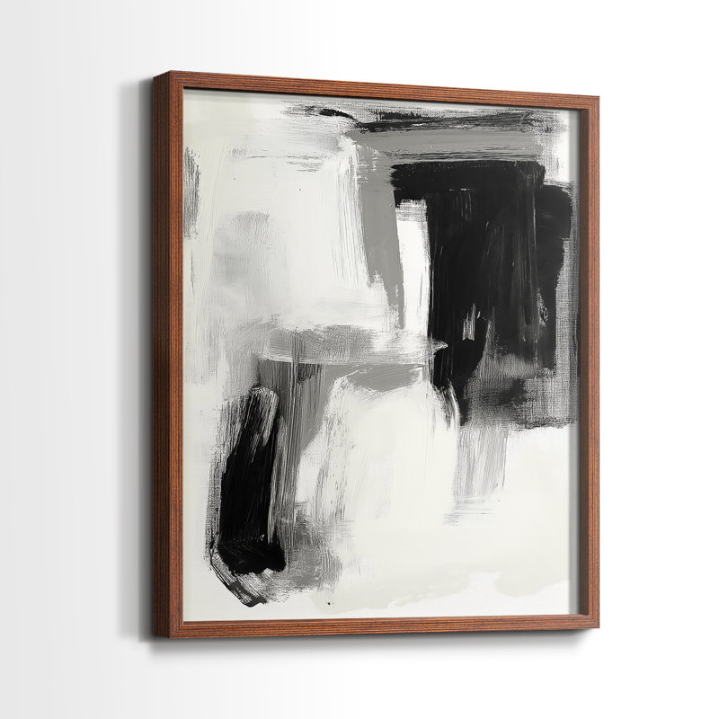 "ABSTRACT Series DCCL XXII" par J Paul, Noyer, H 15 po x l 12 po