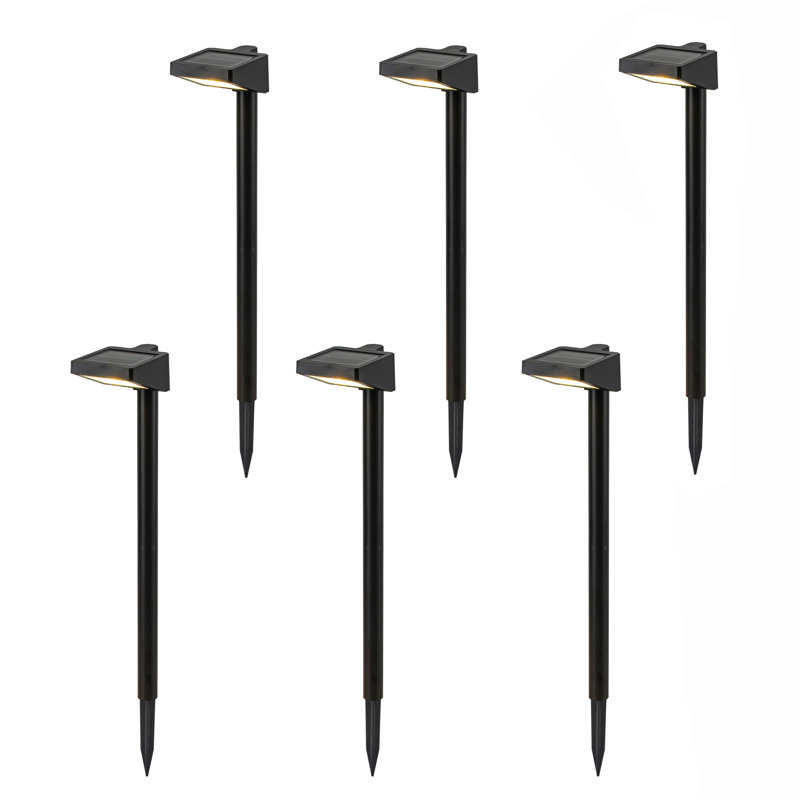 Solar Pathway Lights, 3000K LED Landscape Light
