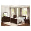 Traditional Style  Bed with Wood Headboard-752439997