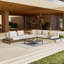 Filmore 6 - Person Modular Patio Conversation Sets with Cushions