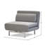 Fauteuil-lit pivotant rembourré Iso-1236684911-1236684910