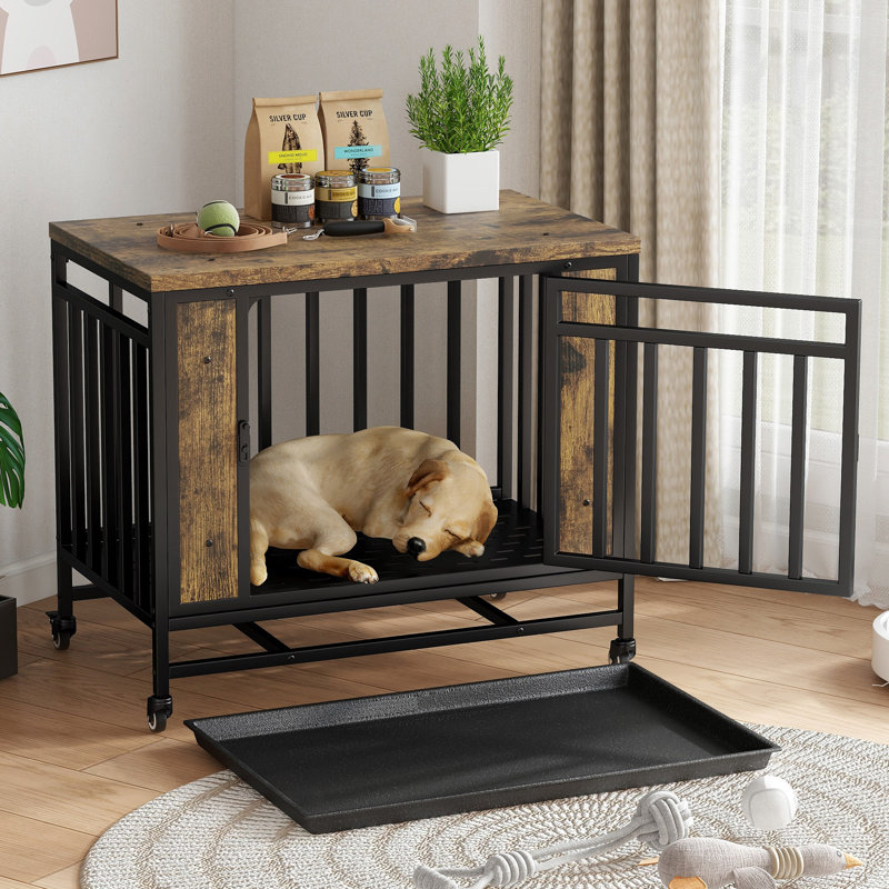 Mobilier de niche pour chien, 27,3 po H x 32,5 po L x 18,5 po P
