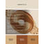 Tapis beige moelleux moelleux et moderne Acheson Bagel-393377394