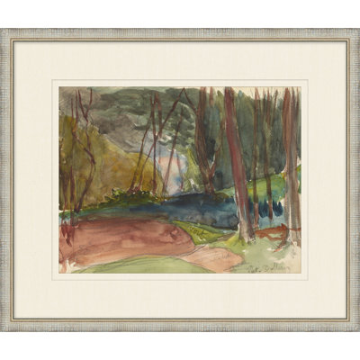 Into The Woods 2 - Peinture sur papier encadrée