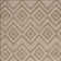 Tapis intérieur / extérieur à motif de losanges polyvalent Foundry Select