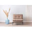 Fauteuil convertible en lin touffeté 35,43 po Sibury-1258343701