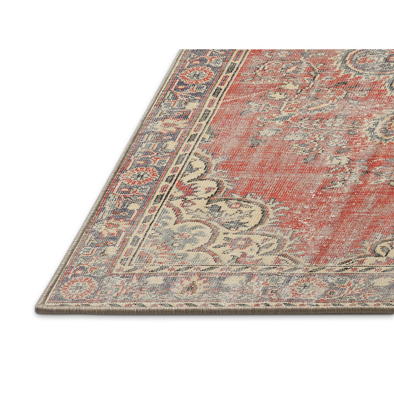 Wool Oriental Indoor Rug, Rectangle 5' x 7'