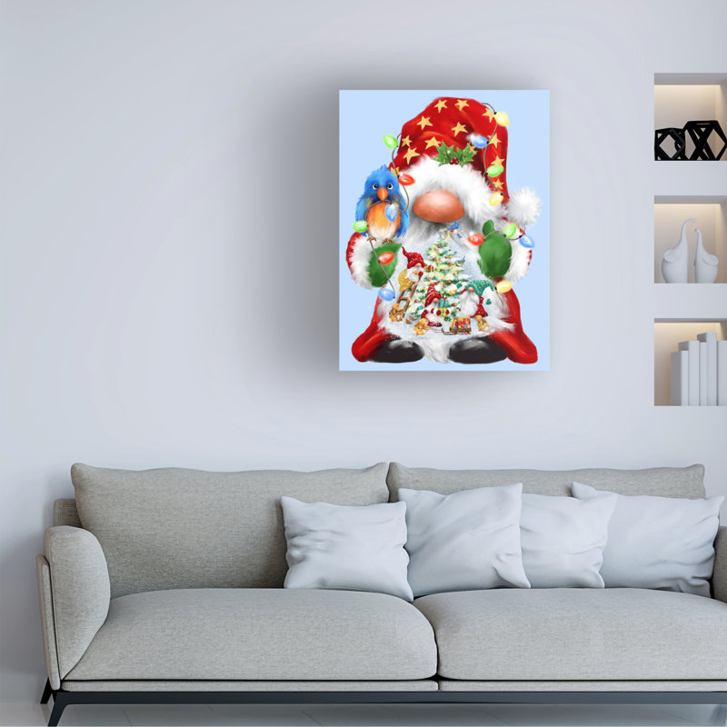 Œuvre d'art sur toile «ologic Mkiko », H 14 po x l 19 po