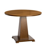 Salon Round Solid Wood Dining Table