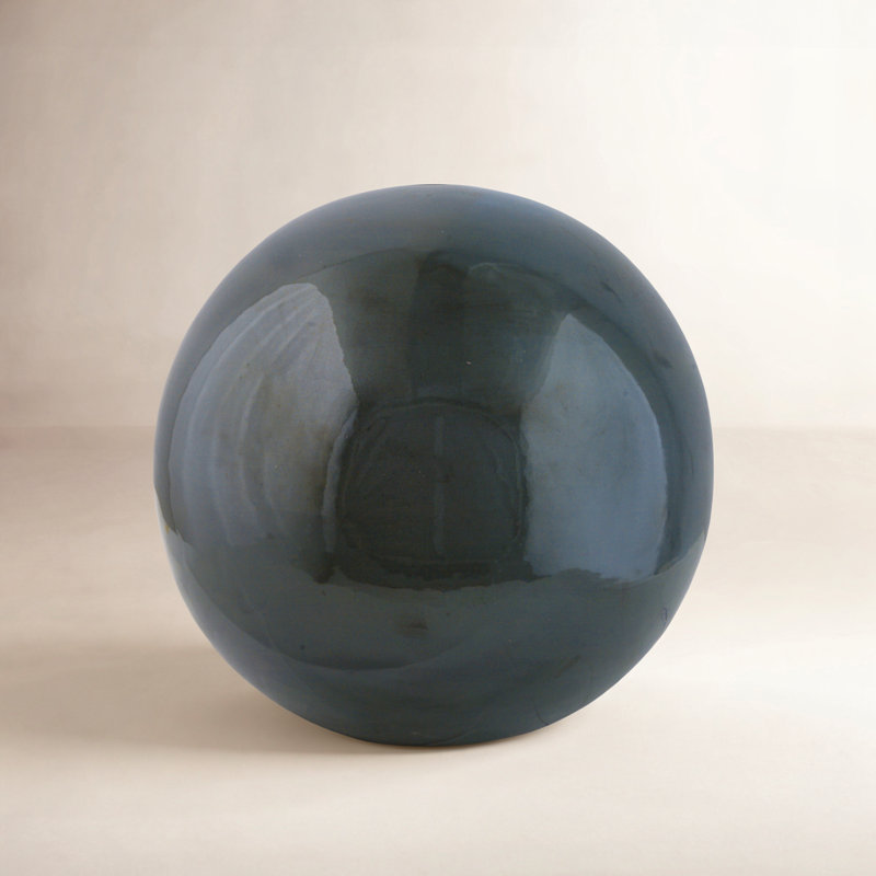 Sphère de 8 po - Noir, H 7,75 po x l 8 po x P 8 po, Noir