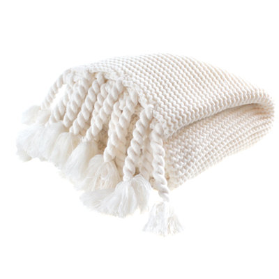 Knitted Throw Blanket