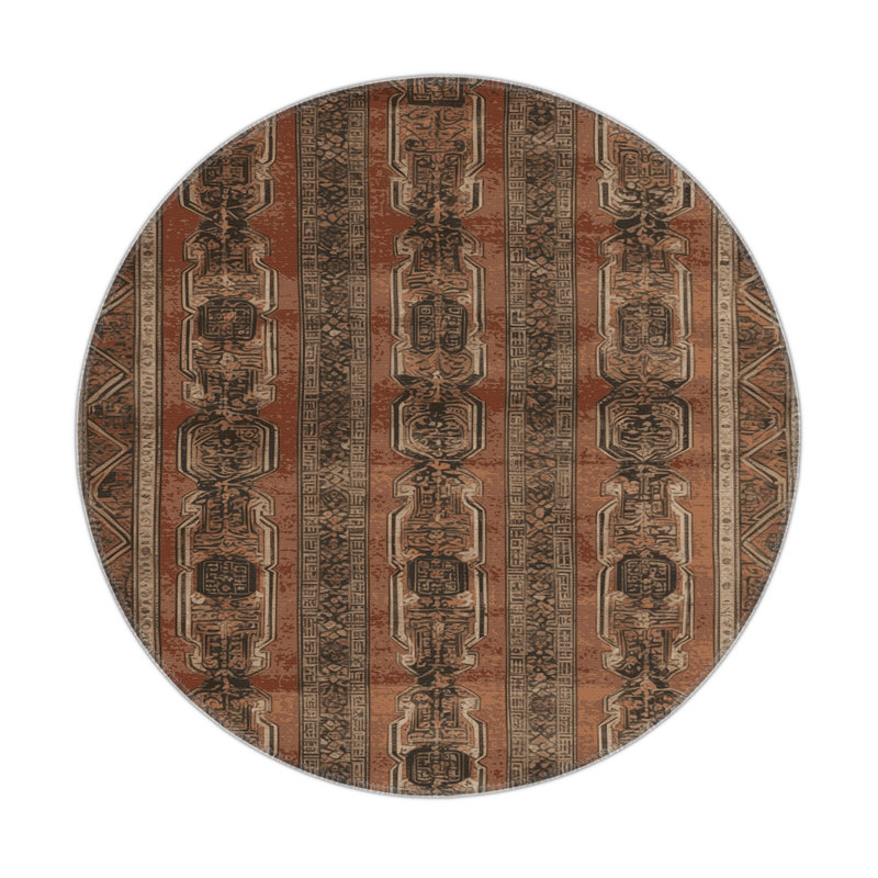 Tapis intérieur et extérieur ArtDeco, Rectangle 5 pi x 7 pi