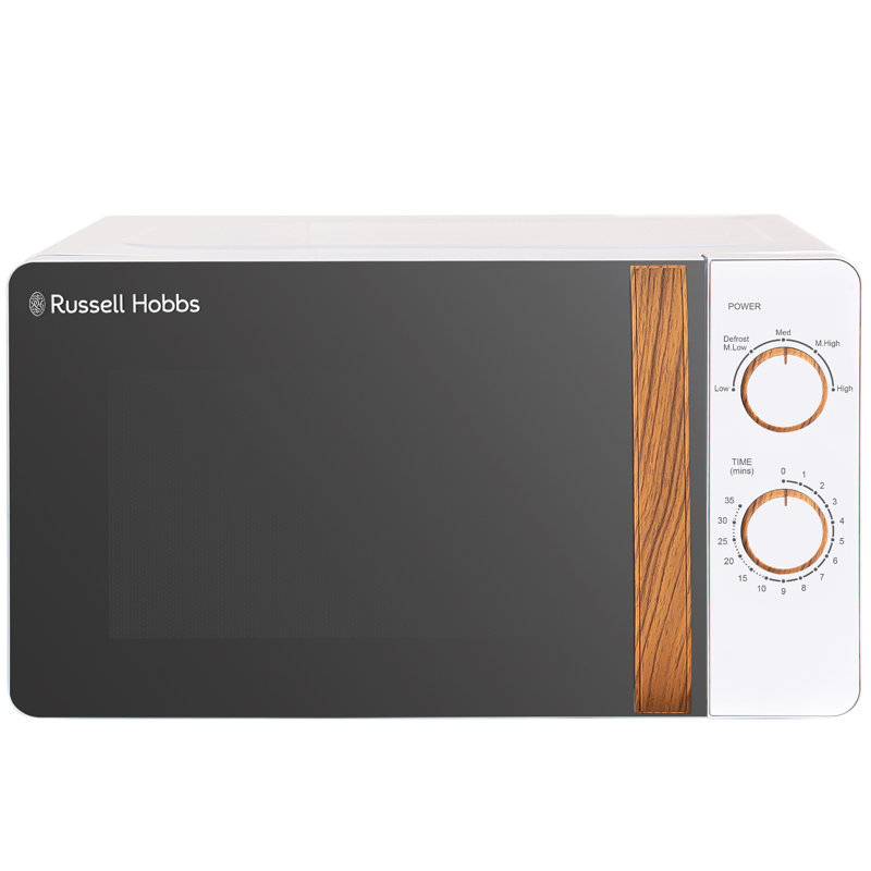 Russell Hobbs Scandi Compact Manual Microwave 17l - RHMM713 , White