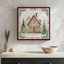 «Gingerbread Lane House I» par Nicole DeCamp, reproduction d'art