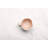 EARTH-DARK SAND Premium Porcelain Non Stackable Cup, Dark Sand, 9oz