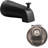 ATAYAL Universal Bathroom Tub Spout With Diverter, Durable Heavy Duty Metal Bathtub Faucet With Shower Diverter - 5 Inches IPS Inside Thread-119795451