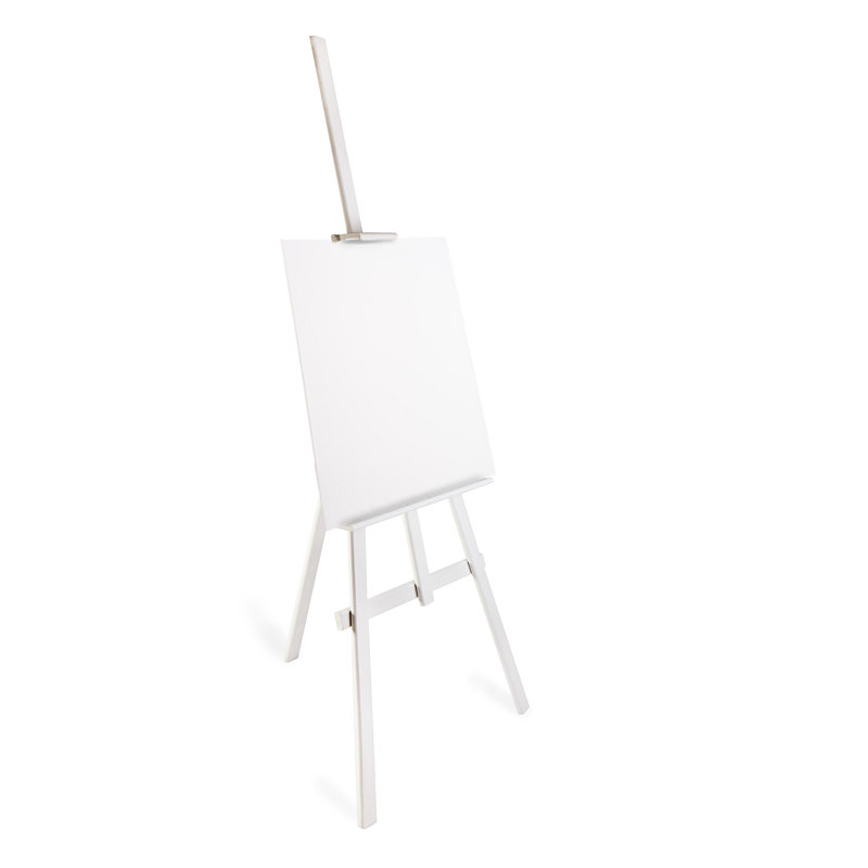 Gargi Ebern Designs Folding Wood Tripod Easel, White, 180'Hx51'Wx45'D